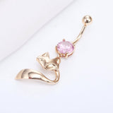 Wild fox Navelpiercing