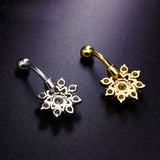 Sparkling blossom Navelpiercing - Piercings4you